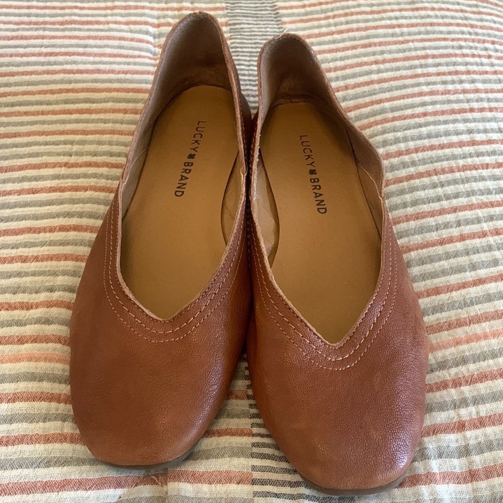 Lucky Brand alba skimmer flats